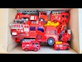 消防車のミニカー走る！緊急走行で坂道を走る！Fire Engine Dispatched