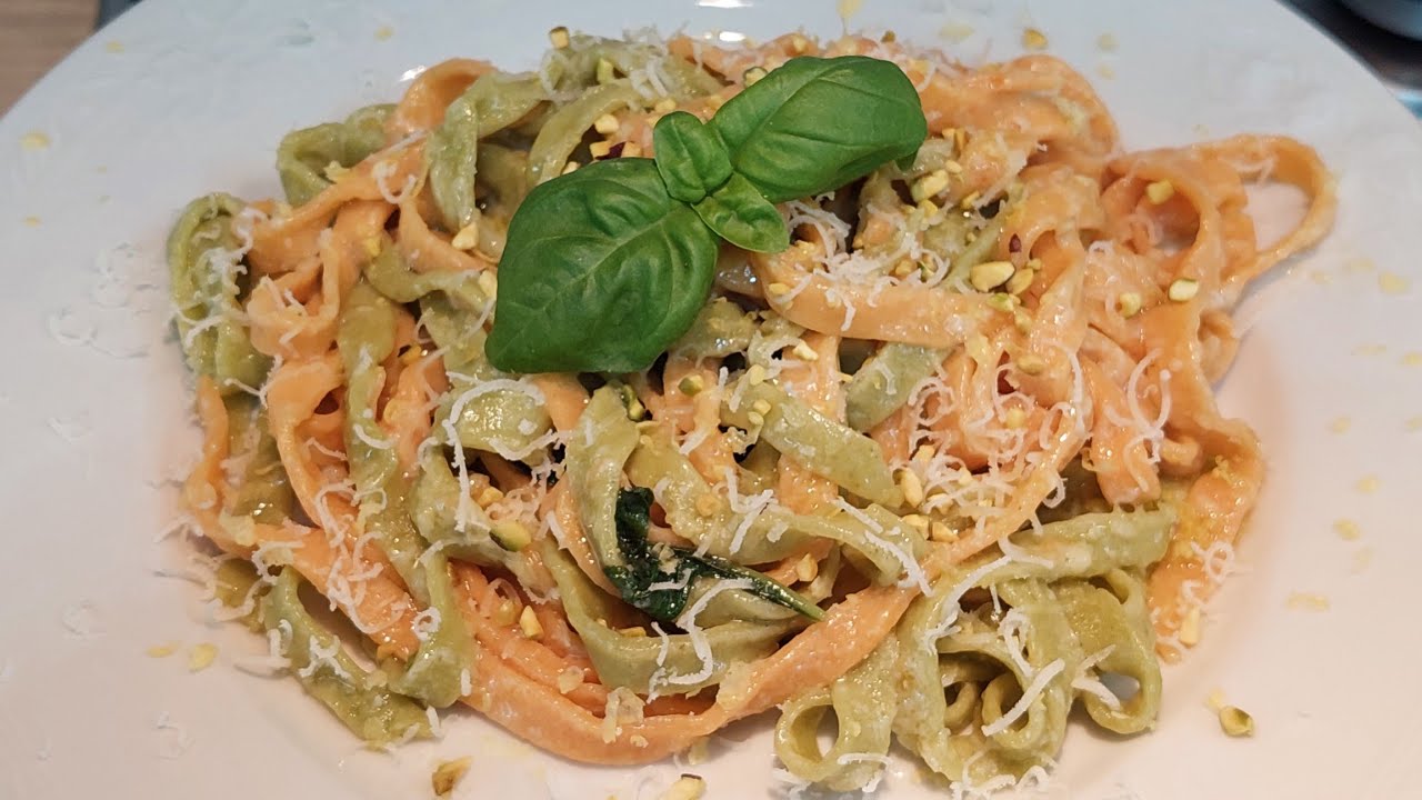 Pasta al limone fatta in casa 2 colori YouTube