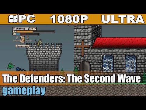 The Defenders: The Second Wave gameplay HD - Hero Defense - [PC - 1080p]