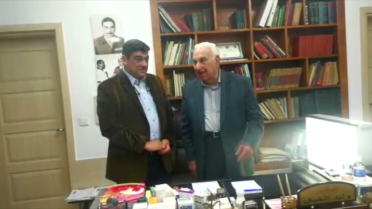 لقائي مع أ.د/ وليد الخيال - الطبيب العالم، رحمه الله بتاريخ يناير 2018