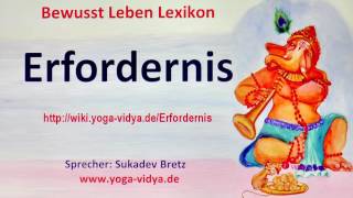 Erfordernis