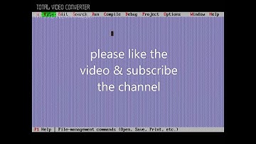 SOLVED 100% TURBO C++ FULL WORKING ON FULLSCREEN AND MINMIZING