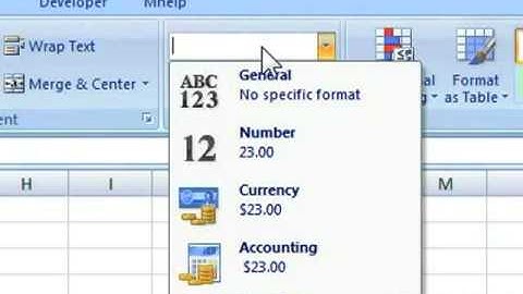 Learn How to : Display numbers as times - Microsoft Excel 2007