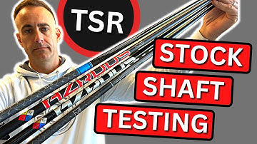Titleist TSR Driver Stock Shaft Testing - What’s The Difference?
