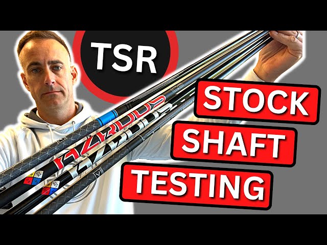 Titleist TSR Driver Stock Shaft Testing - What’s The Difference? class=