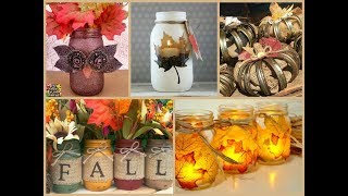 ★ Autumn decor with their hands. DIY home 31 cool idea.