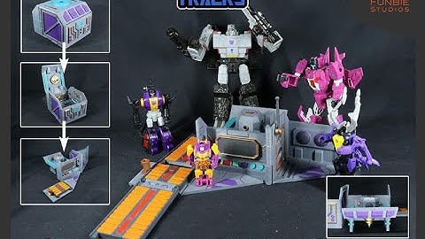 3D Printed Transformers Cyberbase AutoPod Drilling Station