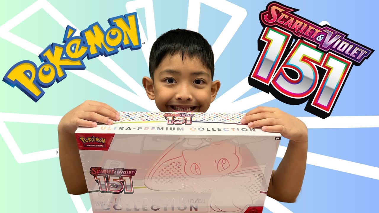 Opening Pokemon Scarlet and Violet 151 Ultra Premium Collection Box ...