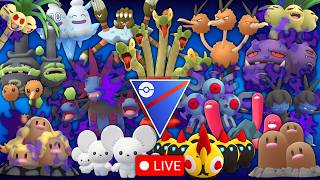 LIVE GREAT LEAGUE BATTLES, BUT WITH AN UNUSUALLY LARGE NUMBER OF HEADS...