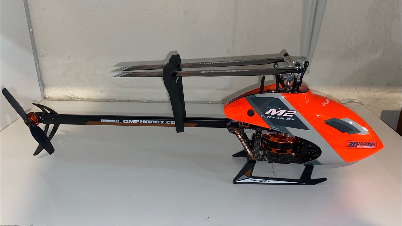 OMP M2 Evo test flight after crash and repair