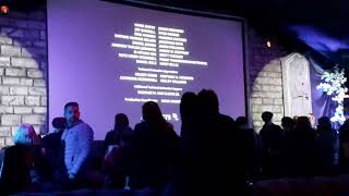 Disney Frozen 2 (some) end credits in Backyard Cinema, London, Sunday 7th November 2021