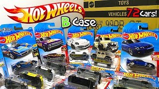 Unboxing Hot Wheels 2018 B Case 72 Car Ortment