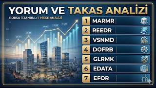 Marmr - Reedr - Vsnmd - Dofrb - Glrmk - Edata - Efor Yorum Ve Takas Analiz