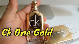 Perfume UNISSEX  Ck One Gold
