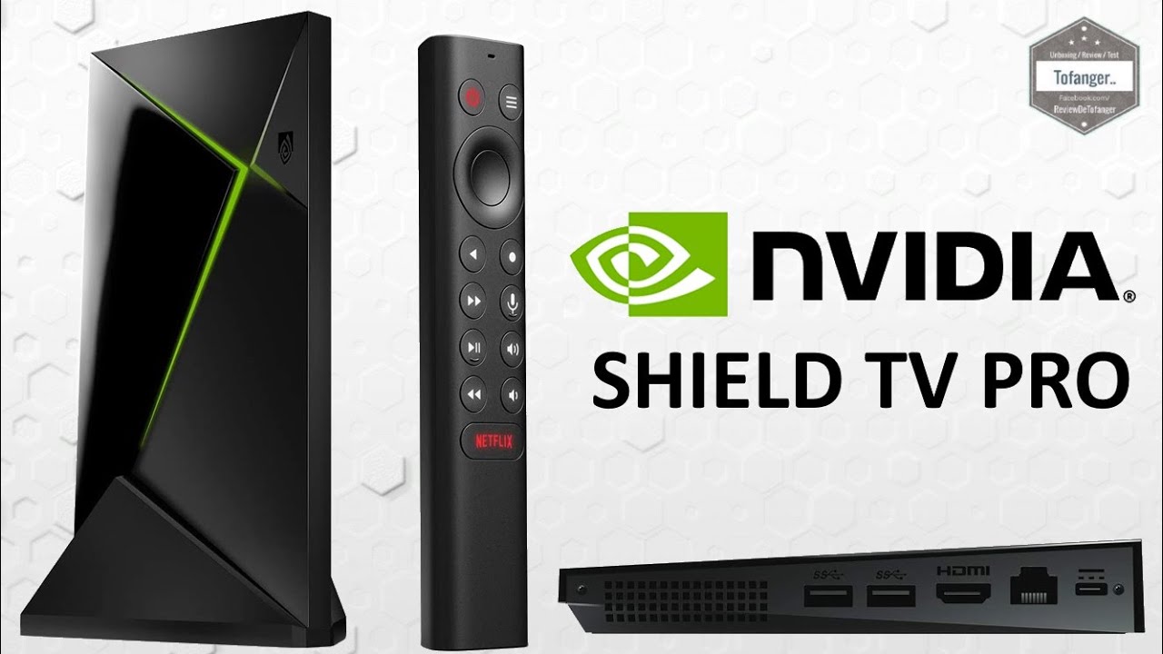 NVIDIA SHIELD TV Pro - The Best Android TV Box 2023 - 3GB Ram & 16GB Rom -  Android11 - Tegra X1+ 