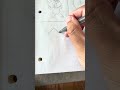 Drawing Yoshi Bookmark part 1