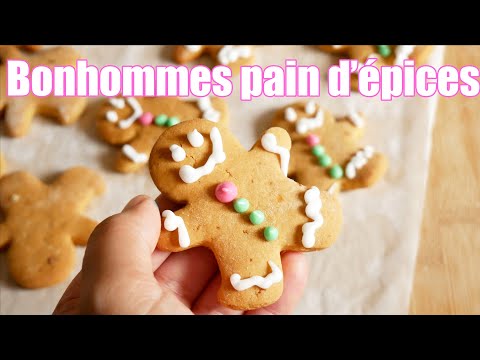 Vidéo: Bonhommes En Pain D'épice: Recette