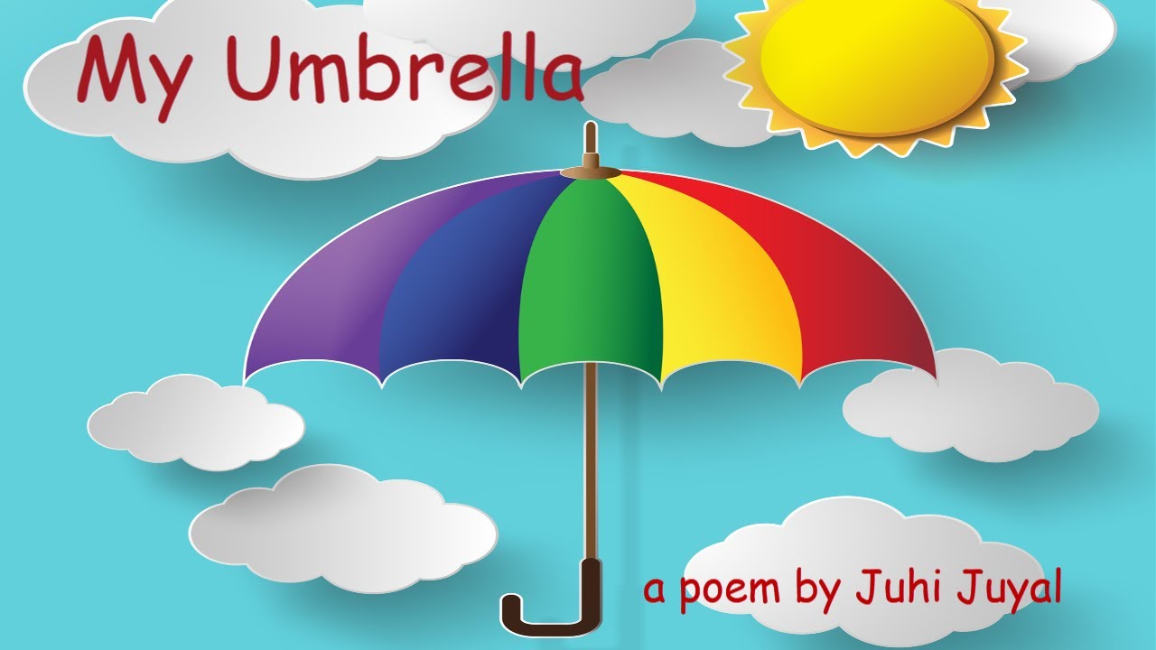 Umbrella poem. Umbrella. Carrying an Umbrella.