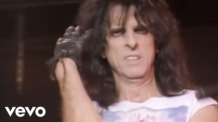 Billion Dollar Babies Live version - Live performance video thumbnail