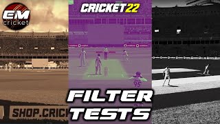 Cricket 22 Has Instagram Filters??