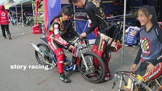 Stange diBenerin Dulu WIWI MUNGILS #21 Matic 200cc Drag Bike IDC Final
