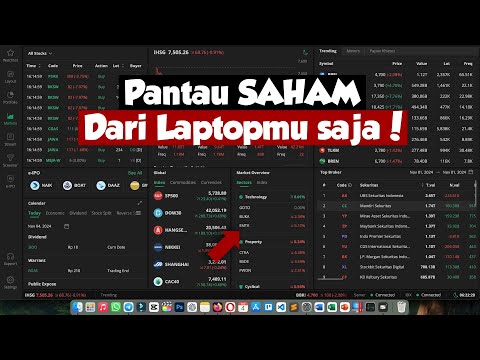 Cara Install Stockbit di Laptop Windows atau MacBook