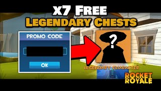 Opening 8 Legendary Chests for Free?  Rocket Royale