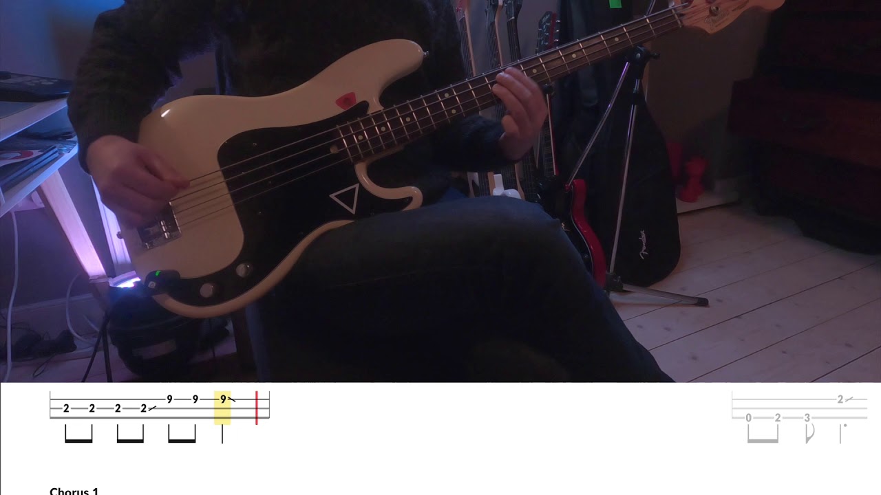 Ghost Rats Bass Cover (with tab!) YouTube