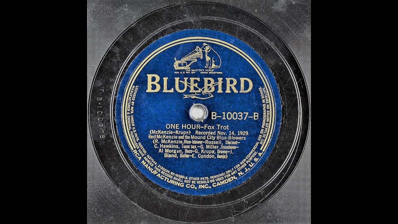 One Hour - Red Mc Kenzie And The Mound City Blue Blowers - 1929