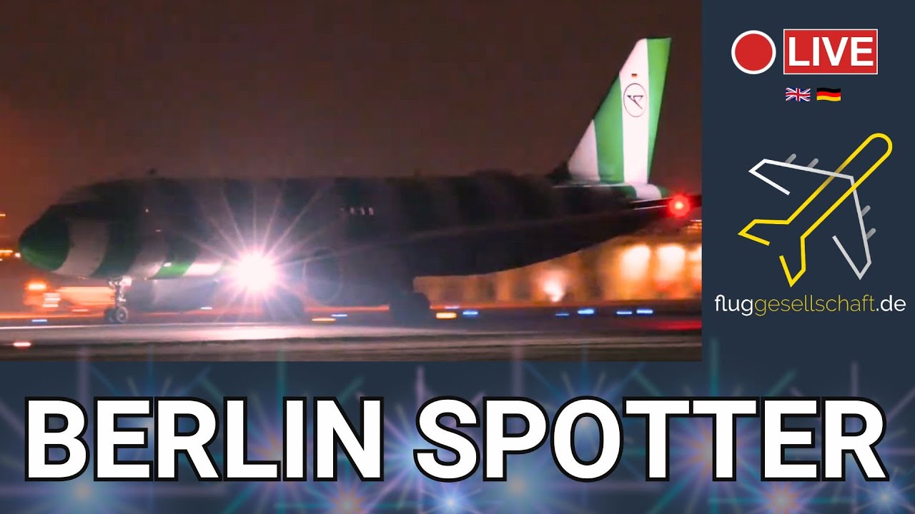 Flughafen Livestream 🐻 Berlin (BER) Airport | Elli Propelli Condor landet aus Frankfurt 