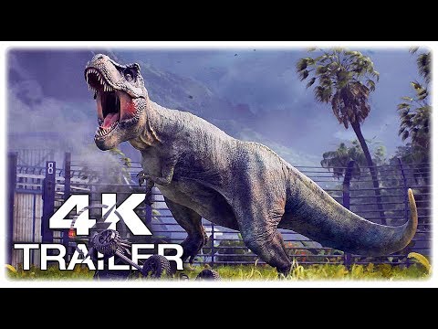 JURASSIC WORLD EVOLUTION Extended Trailer #2 NEW (2018) Jurassic Park 4K ULTRA H