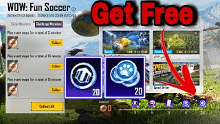 WOW Fun Soccer Event Free Lucky coins #pubg  screenshot 3