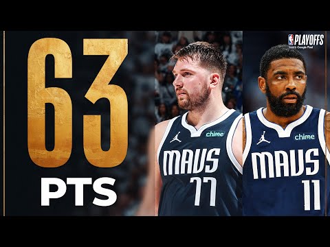 Luka Doncic (33 PTS) & Kyrie Irving (30 PTS) DELIVER In Game 1! 👏 | May 22, 2024