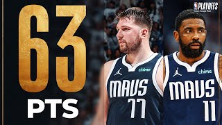 Luka Doncic (33 PTS) \& Kyrie Irving (30 PTS) DELIVER In Game 1! 👏 | May 22, 2024