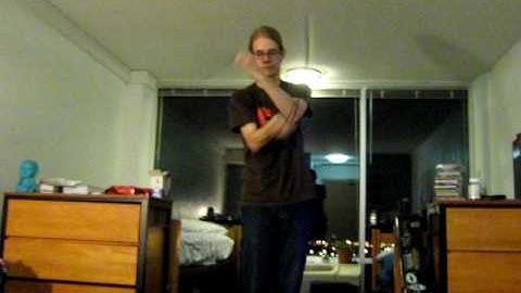 First glowstringing trick!