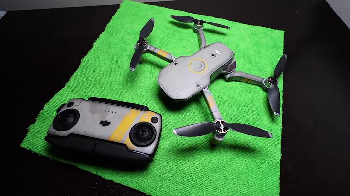 Parabolic Reflectors + Strobe Light Test in City l Mavic Mini