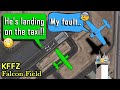 Bonanza nearly lands on taxiway at Falcon Field, AZ | Cessna GIVES WARNING