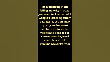 How 90% Websites Fail in SEO (2025) & How YOU Can Fix It 🚀 #seowriter #seo #contentcreationtips