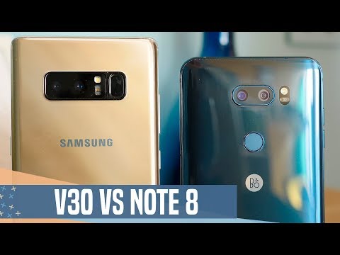 LG V30 vs Samsung Galaxy Note 8