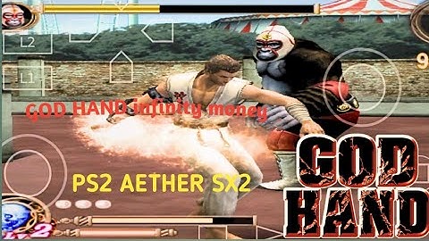 God hand gameplay (Aether Sx2)-60fps with cheat codes..