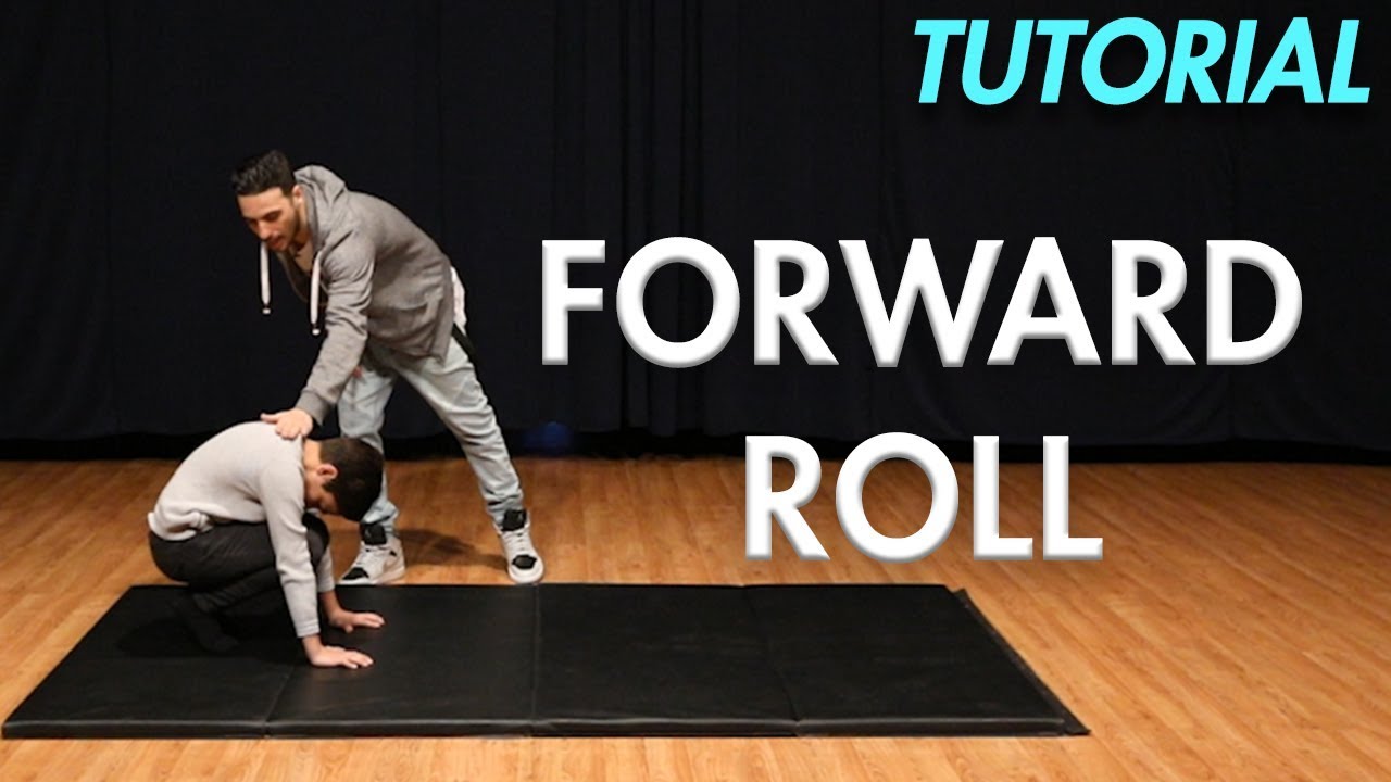 How To Do A Forward Roll Beginner Gymnastics Tutorial MihranTV 