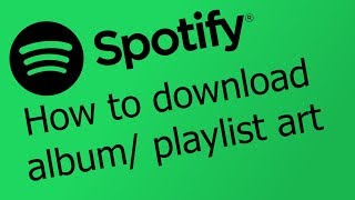 How to download Spotify album art screenshot 5