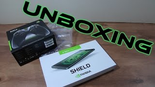 Unboxing Nvidia SHIELD Tablet K1 and SHIELD Game Controller