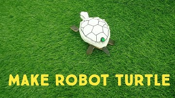 How To Make A Robot Turtle Toy Out Of Cardboard (Very Simple )
