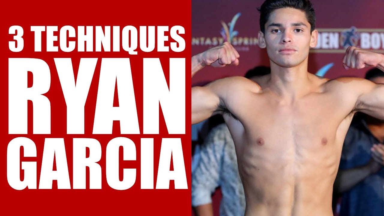 3 TECHNIQUES DE RYAN GARCIA AU PUNCHING BALL YouTube