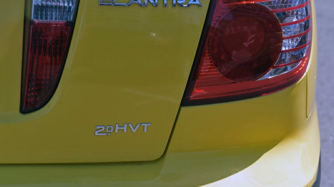 2005 Hyundai Elantra XD MY05 Yellow 4 Speed Automatic Hatchback YouTube