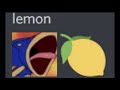 Sonic eats a lemon and dies