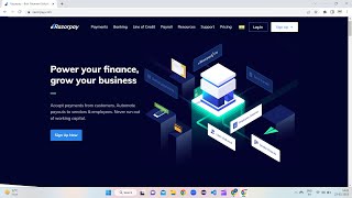 Razorpay Website Clone using Html & Talwind CSS | Web Project