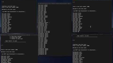 Python Chat Room Program