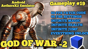 God of War 2 Gameplay (Part -19)60 Fps Patch Code| 60 Fps Setting| Everything Unlock, Ultimate
